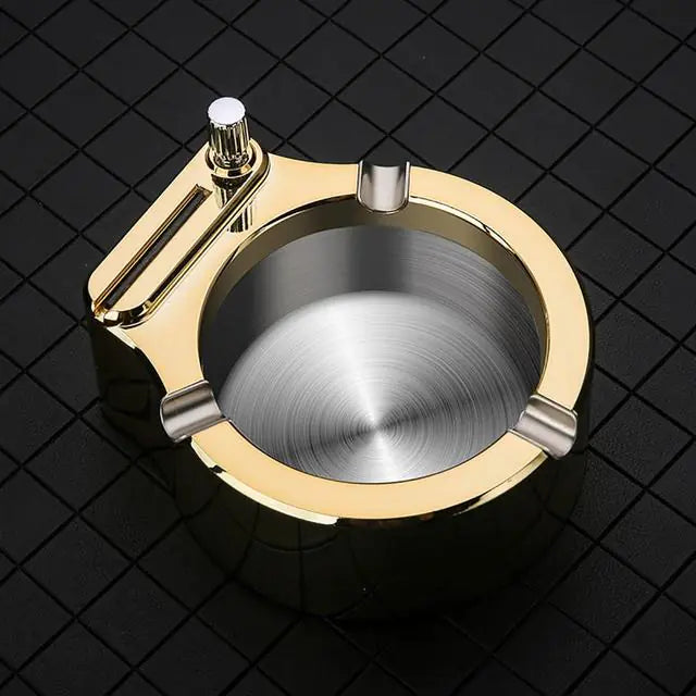 "ATTICUS" Retro Metal Ashtray