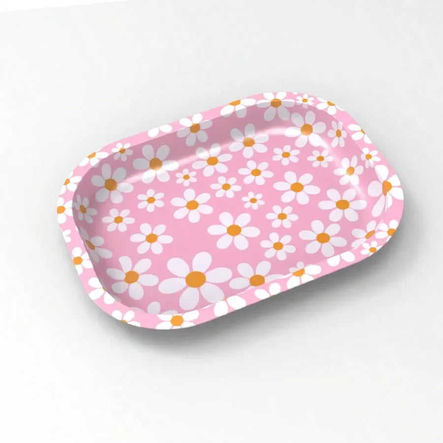 "AMOURA" DAISY ROLLING TRAY