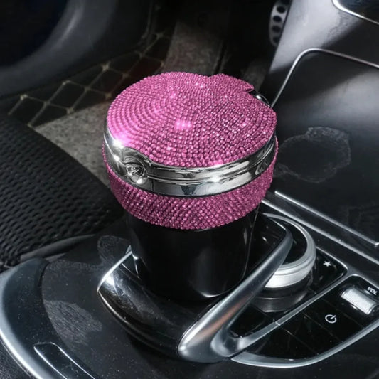 "DIAMONDS ARE A GIRLS BEST.." CAR ASHTRAY