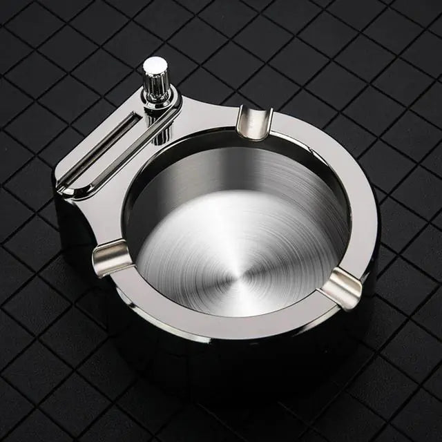 "ATTICUS" Retro Metal Ashtray